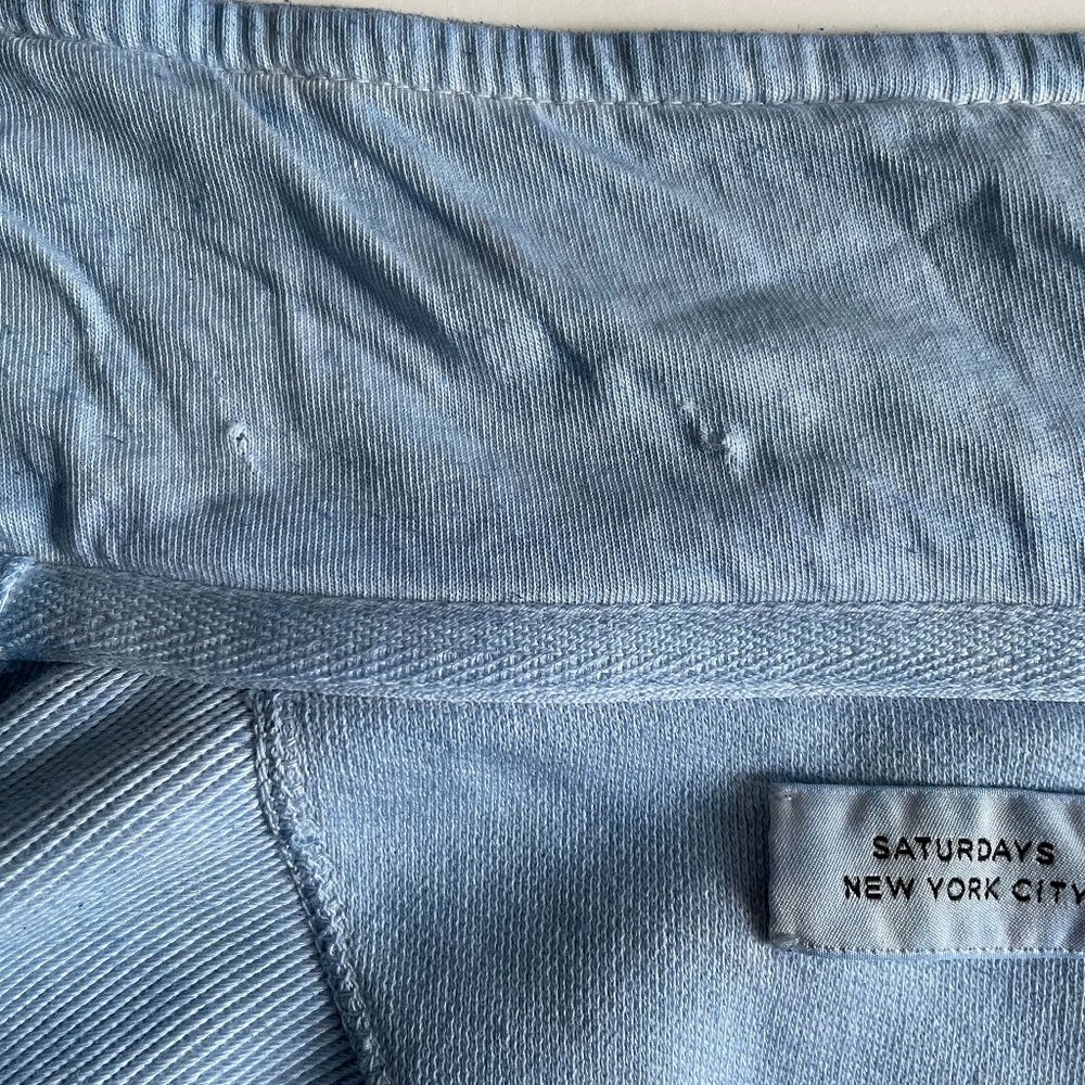 COPY - SATURDAYS NYC DYE FULL ZIP SWEATSHIRT SIZE M - Picture 8 of 11
